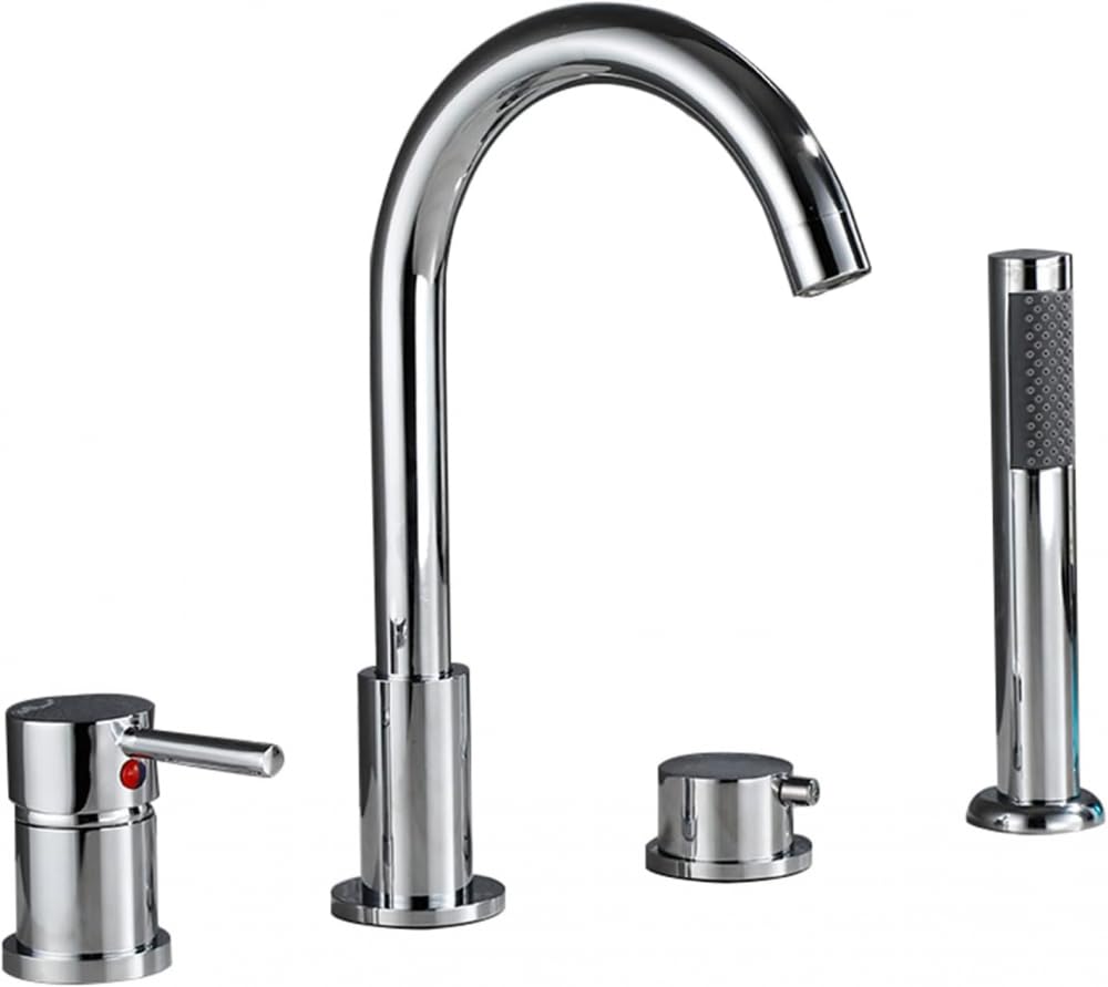 Mitigeur de bain-douche design or pour sublimer votre rituel bien-être
