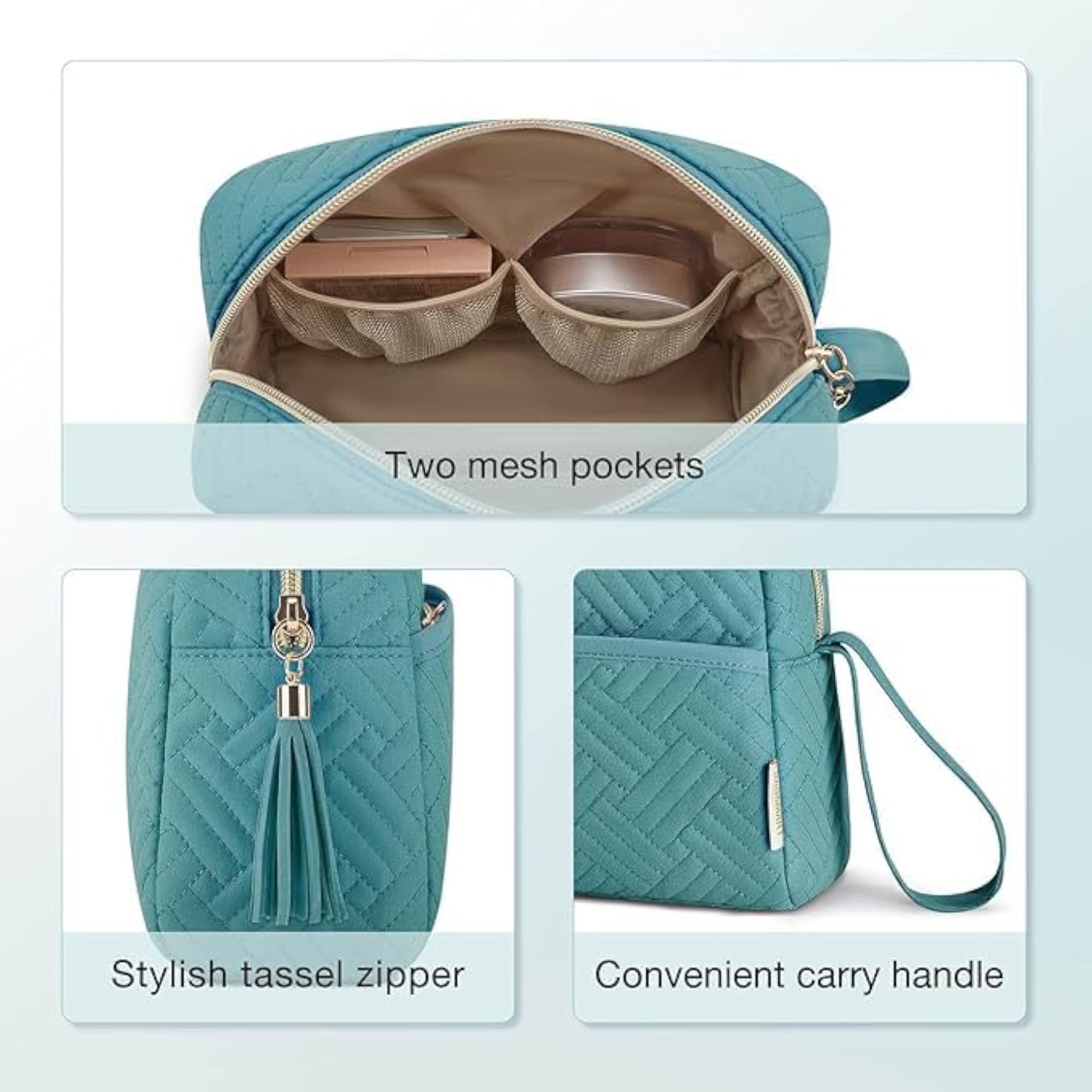 Foldable Hanging Cosmetic Storage Bag for Women