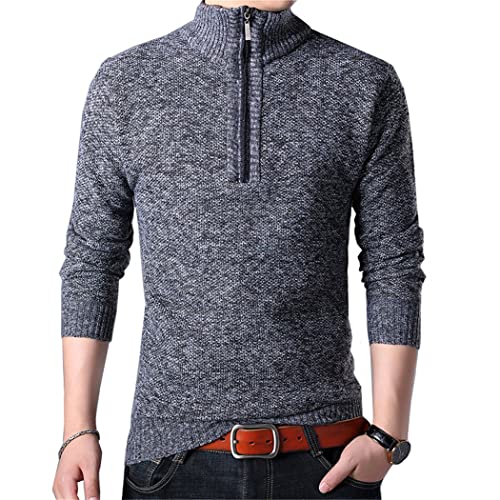Pull col montant homme chaud pour oublier le froid de l'hiver