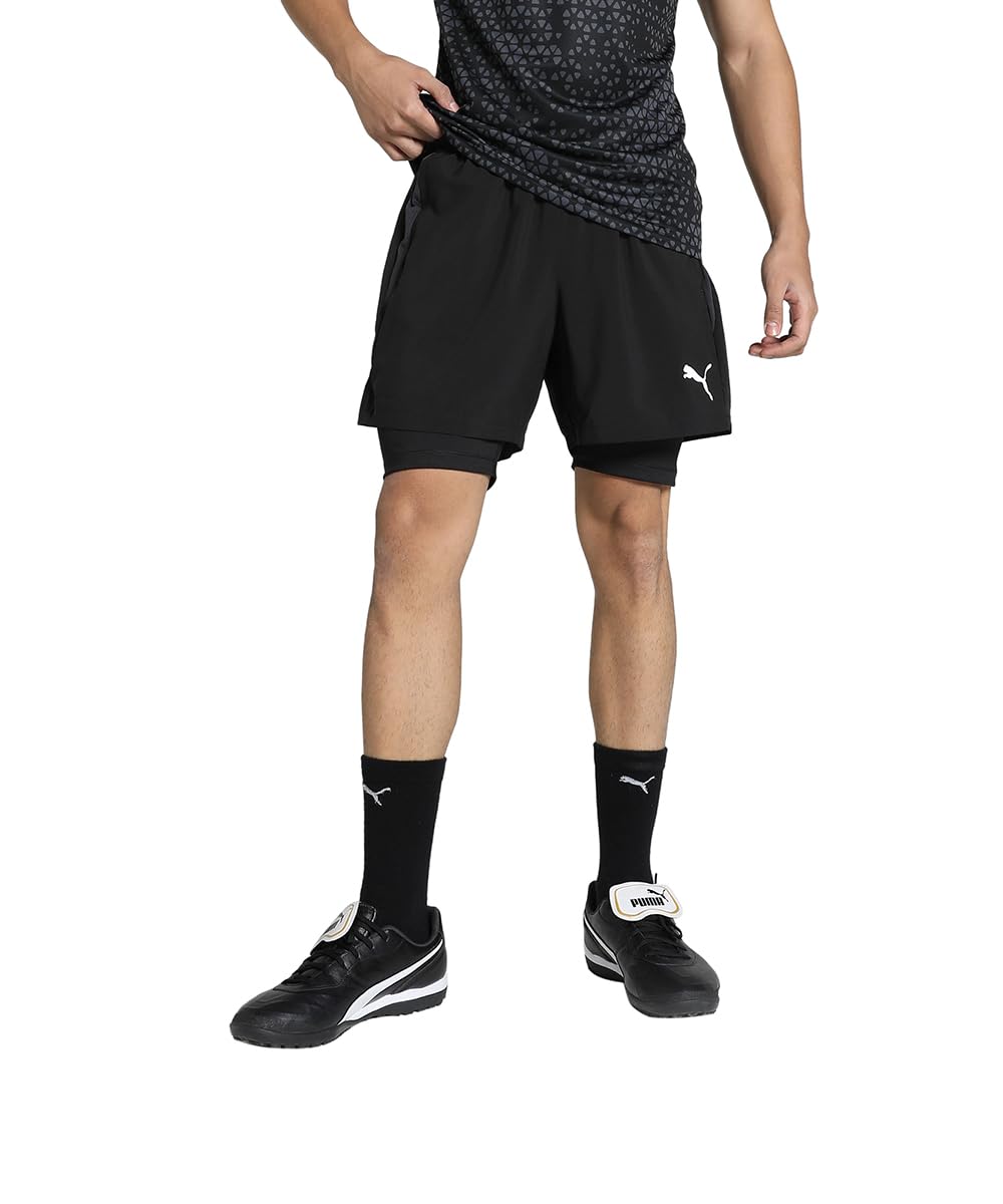 PUMA - Teamgoal 2in1 Short, Pantaloncini in Tessuto Uomo