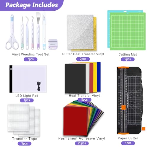 Cutaswish 001 The Essential Bundle For Cricut Makers And All Explore Air-The All-In-One Accessories Kit thumb #1