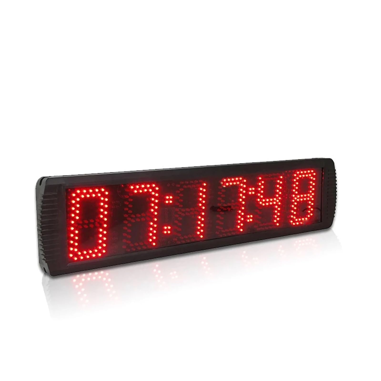 Cronómetro Digital LED Grande, Pantalla de Tiempo, Temporizador de Cuenta Regresiva, Deportes, Reloj de cronometraje de Carrera, trípode, Exterior, 5"(Suit A)