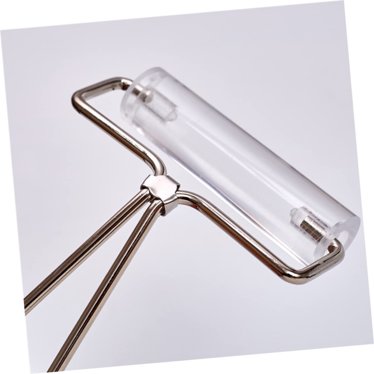 NUOBESTY 3stücke Transparenter -knetroller Mit Metallgriff Druckroller Für Polymer-knete Bastelwerkzeug Für Modellierung Stempeln Und Prägen Langlebig Und Komfortabel Anwendung