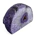 Crystal Allies Gallery: Assorted 1/2lb - 1lb Agate Druzy Geode with Cut Base - Choose Your Color Stone w/ Authentic Crystal Allies Stone Info Card