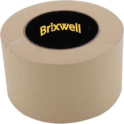 Miniatura 4 de Brixwell 48 rollos de cinta adhesiva de uso general de grado profesional de 3 pulgadas x 60 yardas, fabricada en los Estados Unidos