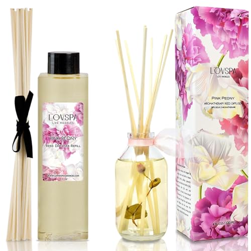 Pink Peony Reed Diffuser Refill 4 oz Bundle miniatura 1