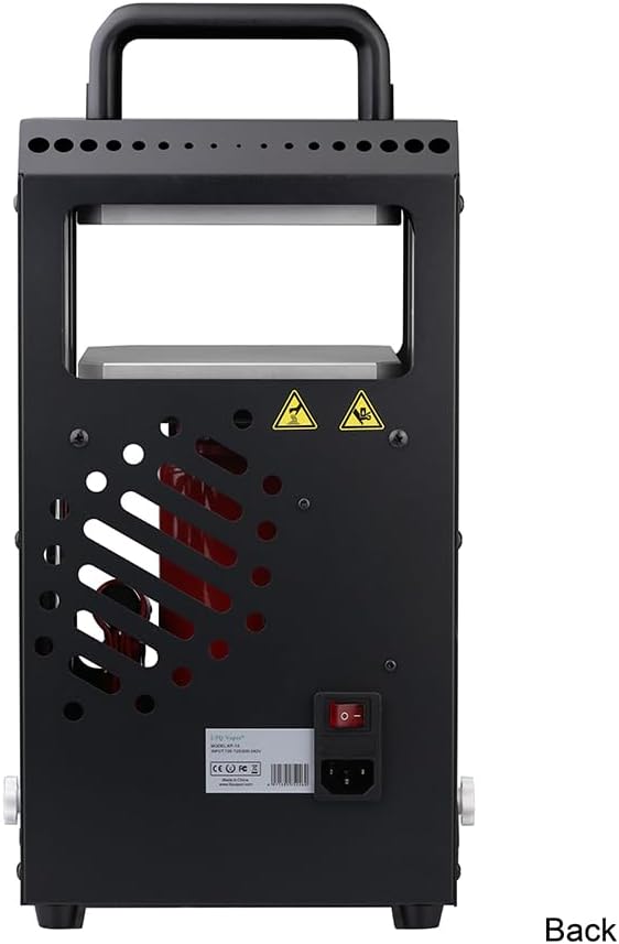 Prensa Térmica Hidráulica Manual 10 Toneladas YFTOHI con Pantalla LCD miniatura 8