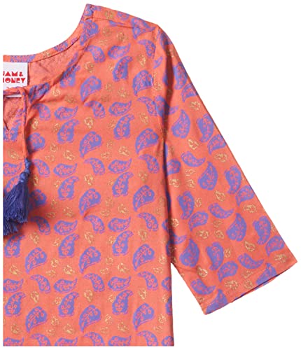 Image of Amazon Brand - Jam & Honey Girls Short Kurti