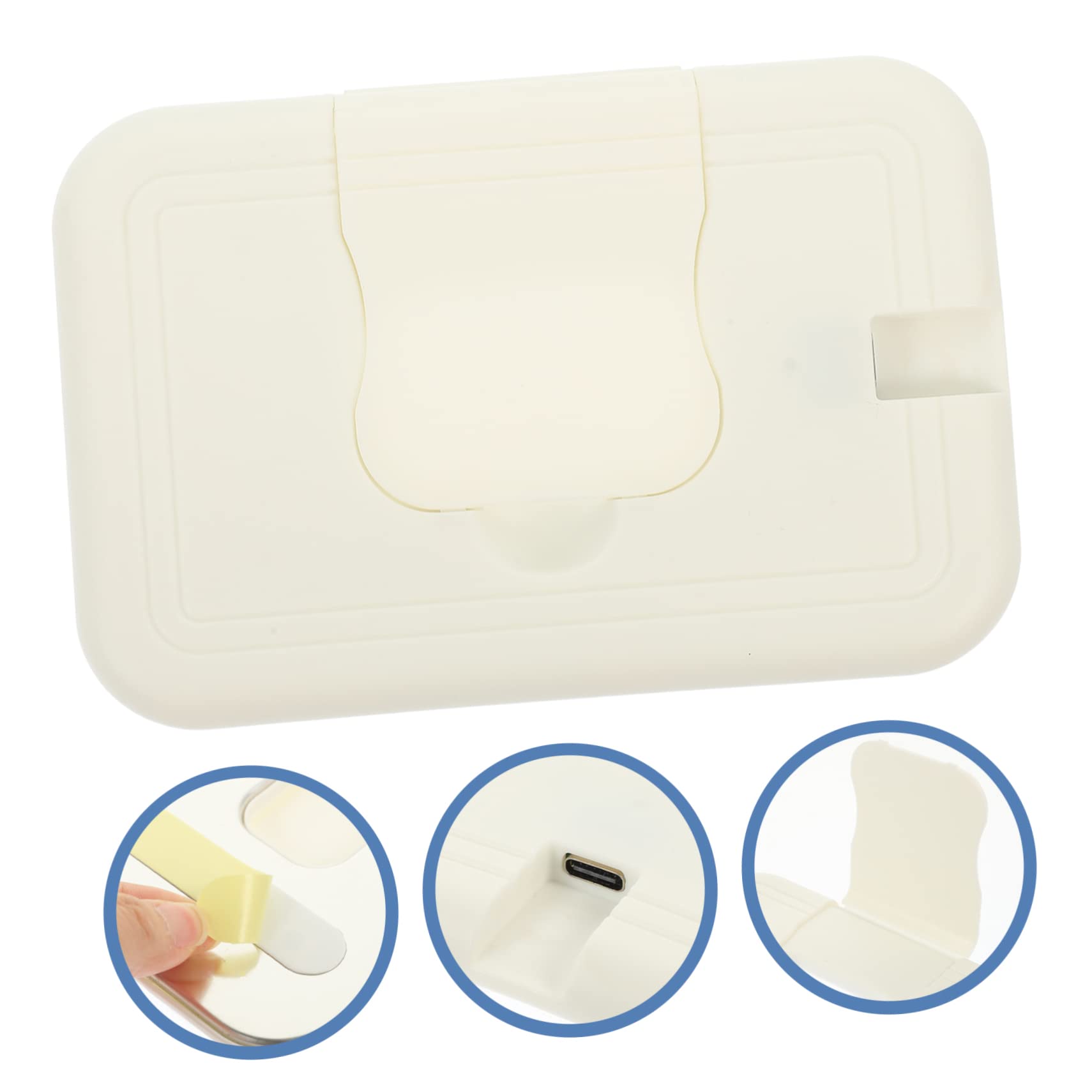 HAPINARY Warm Tissue Wipes Heater for Baby Portable Warmer for Baby Shower Present