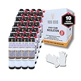 Vega Bond Single Component, Self Expanding, Purplecoat Closed Cell Insulation Spray Foam 29 oz w/ 5.66 R-Value, Acoustic Spray, Total of 480 BF Coverage at 1 inch Thickness (24 Pack)