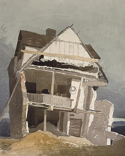 Peinture Abstraite une en ruine par Sell Cotman pour votre chambre cocooning