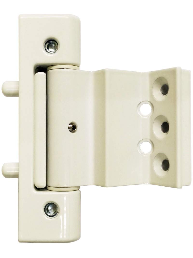 Mila Ideal Euro Rebate Door Hinge White 22mm Leg 13mm Axis