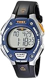 Timex Full-Size Ironman Classic 30 Watch Black/Blue/Silver-Tone