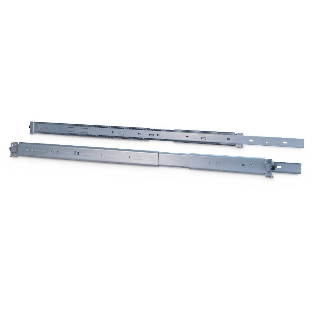 Inter-TechINTER TECH 48.3 Telescopic Rail Set 650 mm 2U Silver