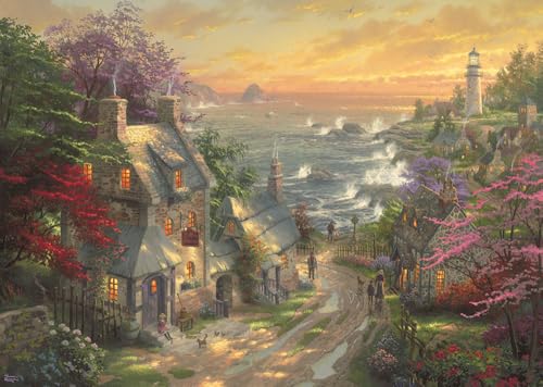 Schmidt Spiele 59482-Puzzle (3000 Piezas), diseño de Thomas Kinkade, Color carbón (59482)