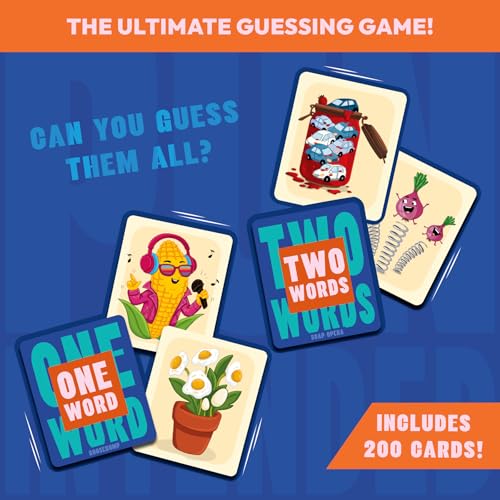 Image of Gouda Games Pun Intended - Hilarious Picture Guessing Card Game for Families & Adults, Fast-Paced Wordplay Fun, Gifts for Pun & Game Lovers, 2-10 Players