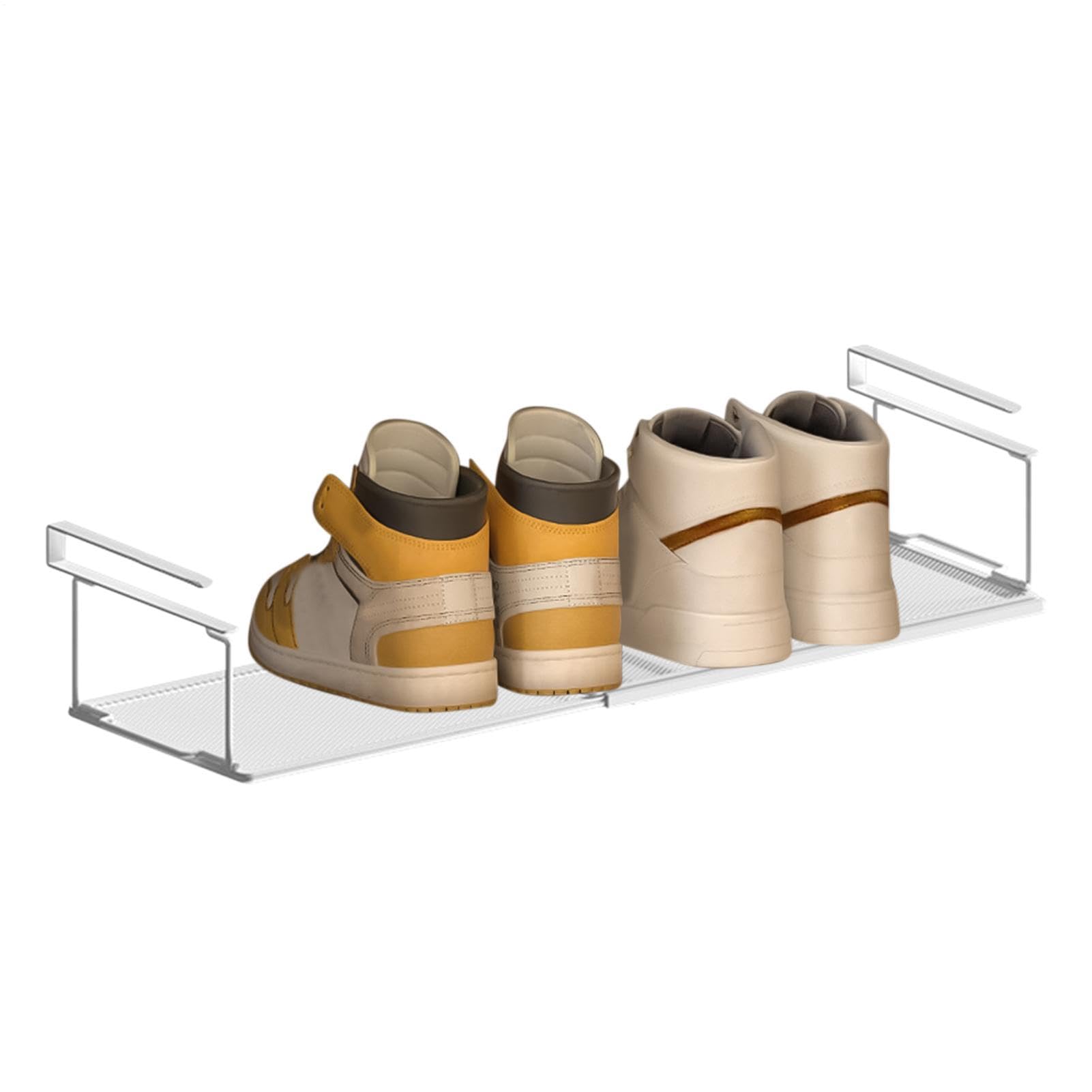 Scaffale sotto armadietto, scaffale sotto armadietto, scaffale espandibile sotto il bancone, organizer per riporre oggetti, scarpiera per organizzare la scrivania