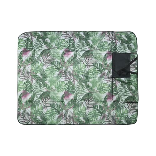 Idena 50133 - Picknickdecke ca. 120 x 150 cm groß für 2 Personen leichte Campingdecke aus Polyester mit Tragegurt und Tasche