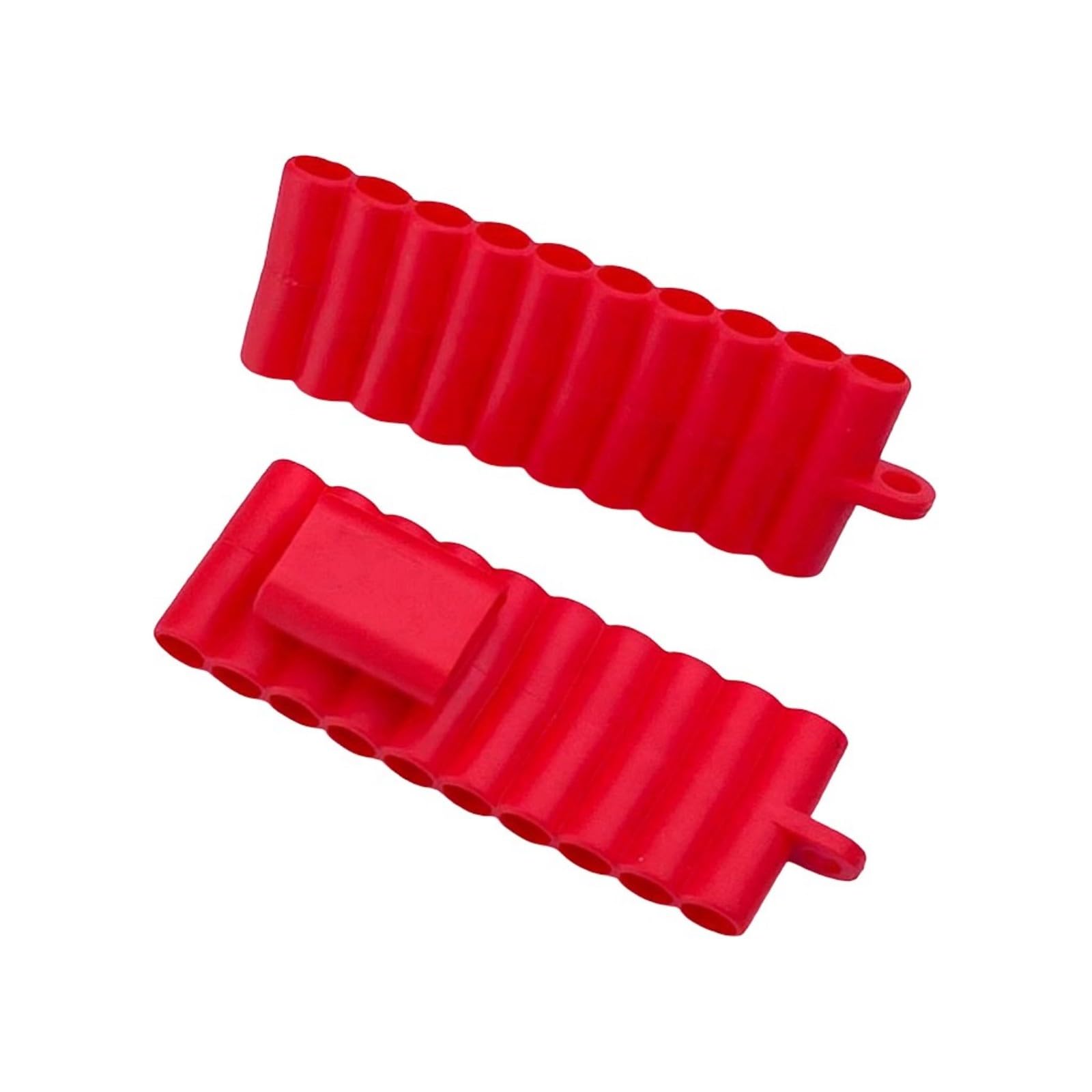Professional 22 Hole PVC Bit Holder for Tool Organization and Storage Lightweight Portable for Workshop Garage Bit Planner