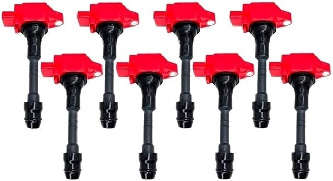 8PCS IGNITION COIL 22448-ZE00C UF551 Compatible With I-NFINITI QX56 Compatible With N-issan ARMADA NV2500/3500 PATHFINDER T-itan 5.6 V8 VK56DE