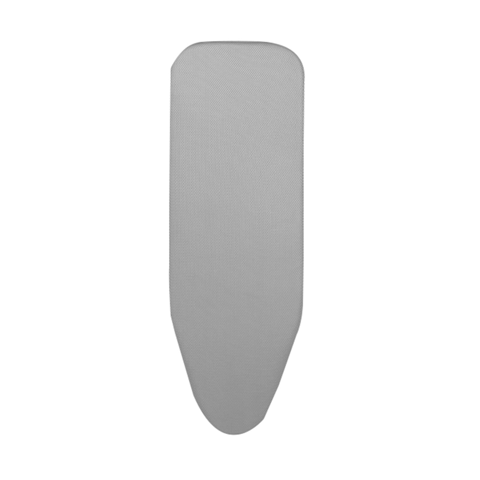Genérico Funda de Tela de Repuesto para Tabla de Planchar, Resistente a Altas temperaturas, Gruesa, Antiadherente y con Almohadilla de algodón Gruesa (Color: Gris, tamaño: M)