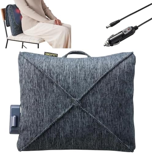 （04:00時点） ATEX アテックス ルルド マッサージ器 首 腰 肩 背中 プレミアム マッサージクッション 3Dもみ 【アダプター付】 ネイビー AX-HCL320nva カーアダプター付 【Amazon.co.jp限定】 プレゼント ギフト