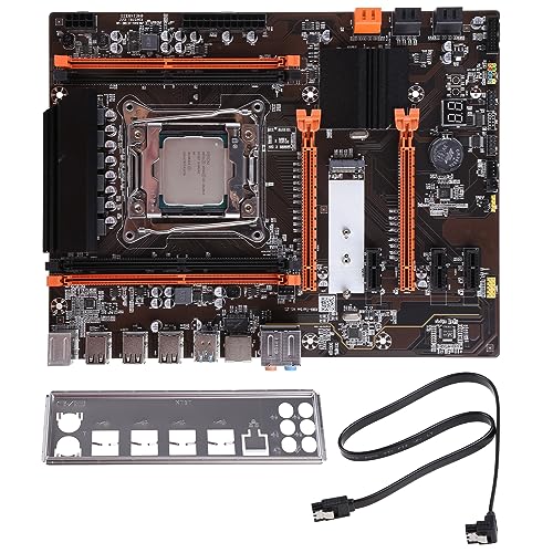 aieibuy X99 DDR4 Carte mère CPU Ensemble LGA2011-3 Broches Ordinateur Carte mère avec Xeon E5 2620 V3 CPU Prend en Charge E5-2609 E5-2650