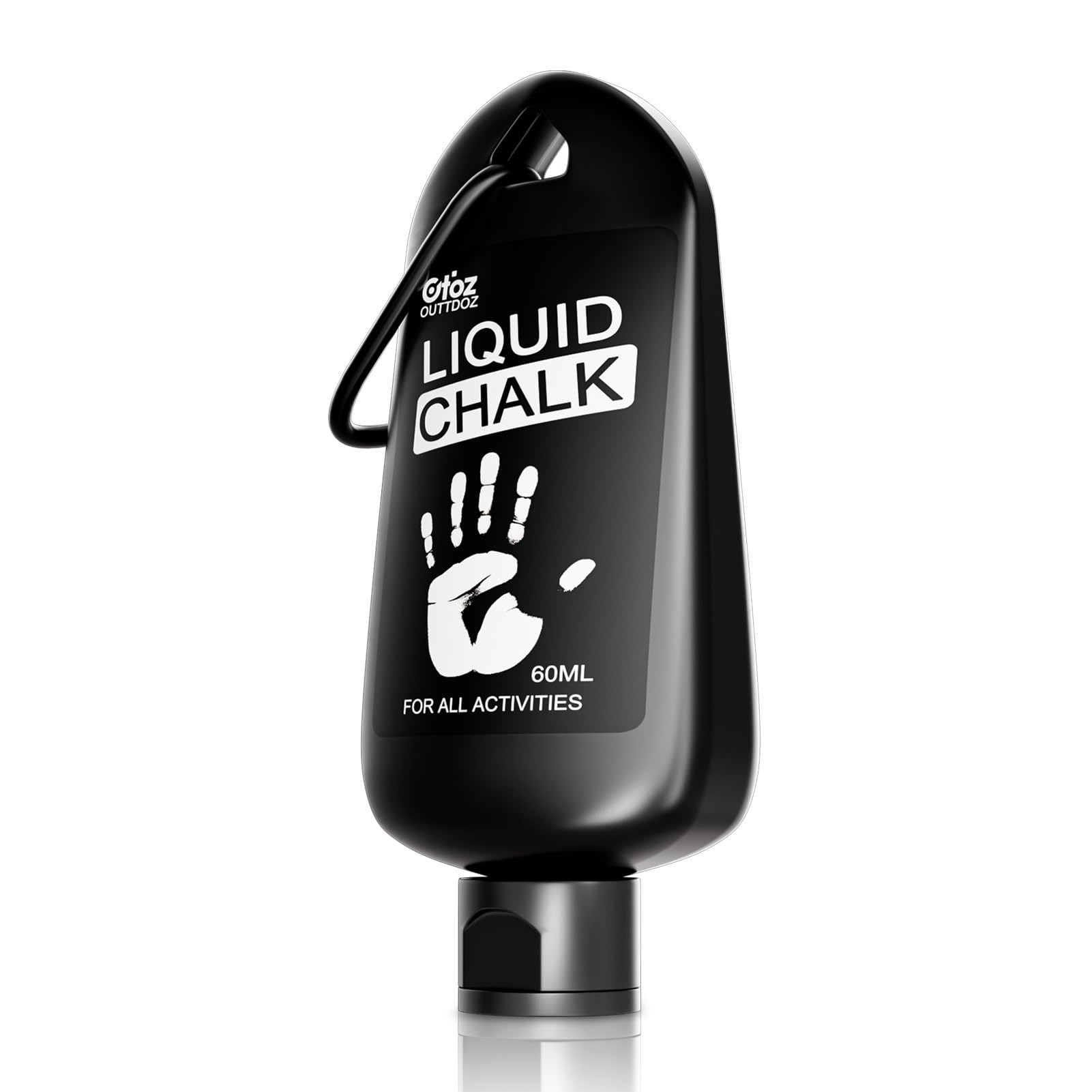 OUTTDOZ Pro Grade Liquid Chalk Mess-Free Gym Chalk for Weightlifting, Gymnastics, Rock Climbing, Dancing, Dries in Seconds| 1, 2, 4, 8, 30-Pack Options