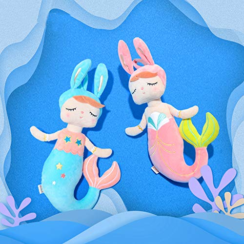 Boneca Pelúcia Sereia Metoo Rosa