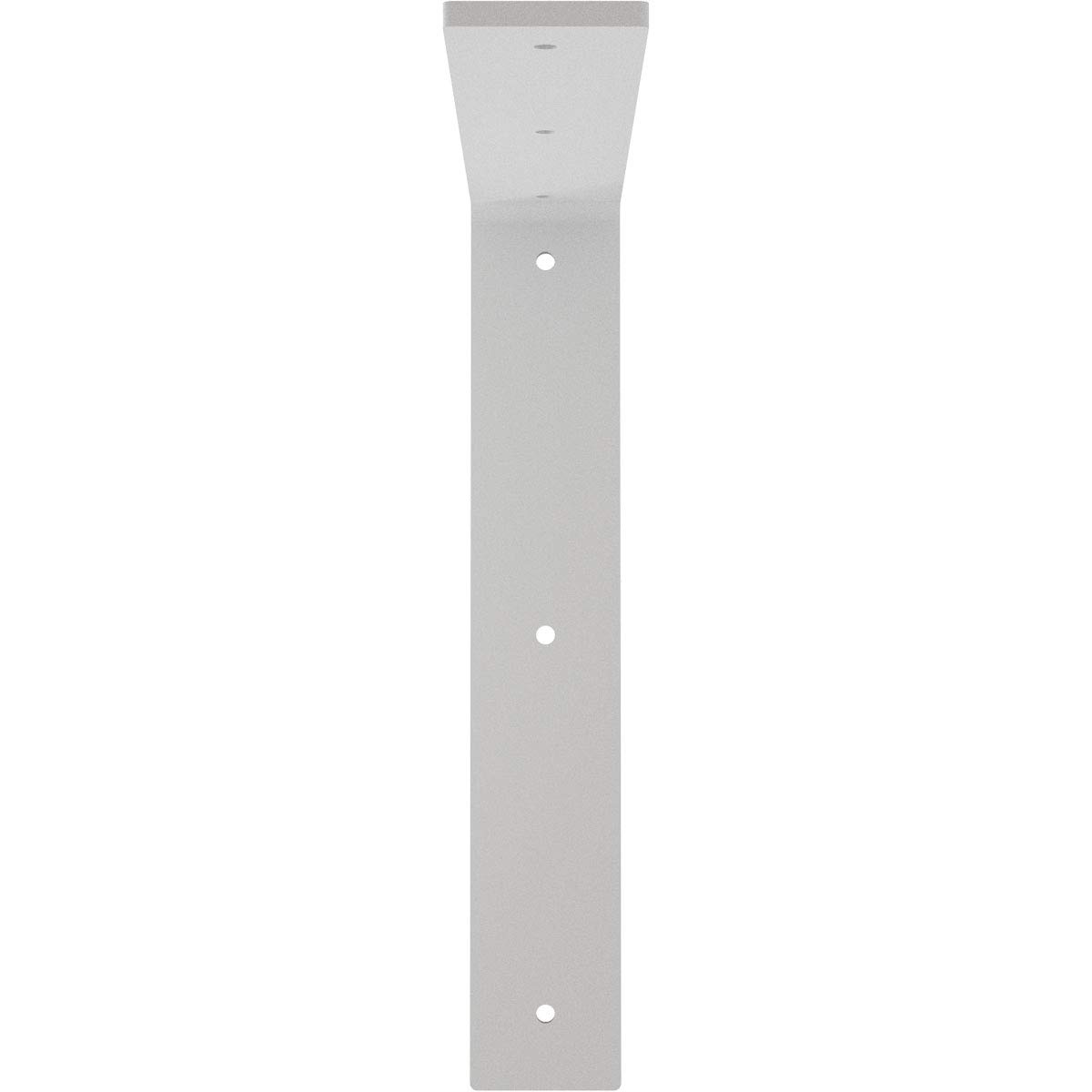 Ekena Millwork BKTM02X12X12HAPWH Steel Bracket Hamilton, White Primer, 2" W x 12" D x 12" H, 2"W x 12"D x 12"H - Image 3