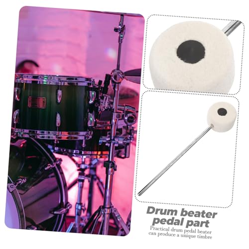 Pedal de bombo doble single Toddmomy reemplazo felpa miniatura 7