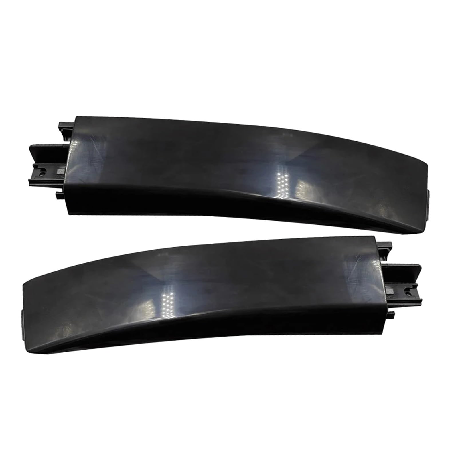 1 para osłon bagażnika dachowego, pasuje do Suzuki, Grand Vitara 2006-2015 78225-65J10-5PK 78215-65J10-5PK Czarna plastikowa zaślepka przedniej szyny Osłona końcowa bagażnika dachowego