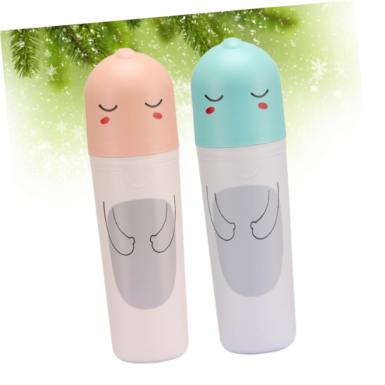 Beavorty 3 Set Custodia Per Spazzolino Portatile Titolare Scatole Di Immagazzinaggio Con Coperchi Spremiagrumi Dentifricio Toothbrush Holder Custodia Spazzolino Contenitori 2 Pezzi*3