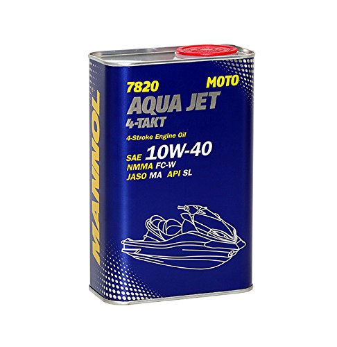 MANNOL 1 x 1L 7820 Aqua Jet 4 tiempos 10W-40/API SL NMMA FC-W Aceite de motor Jetskis