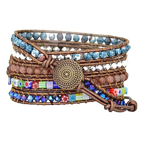 Muñequeras banda de reloj de moda pulseras trenzadas mujer