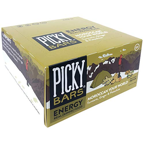 Picky Bars Real Food Energy Bars, Plant Based Protein, All-Natural, Gluten Free, Non-Gmo, Non-Dairy, Moroccan Your World, Pack Of 10 #TOP1