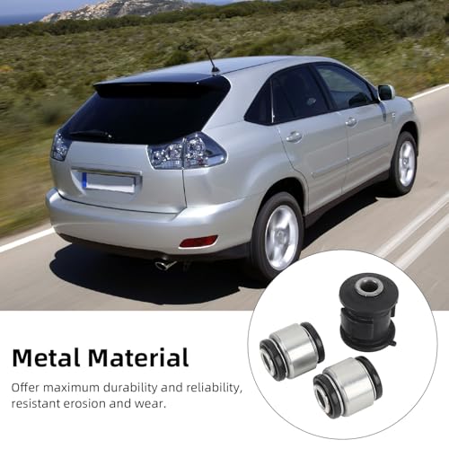 Starrypxl Rear Arm Assembly Knuckle Bushing 42210 20010 2 Sets Avalon Vista Carina Celica Corona Durable Replacement Parts for Smooth Driving Experience