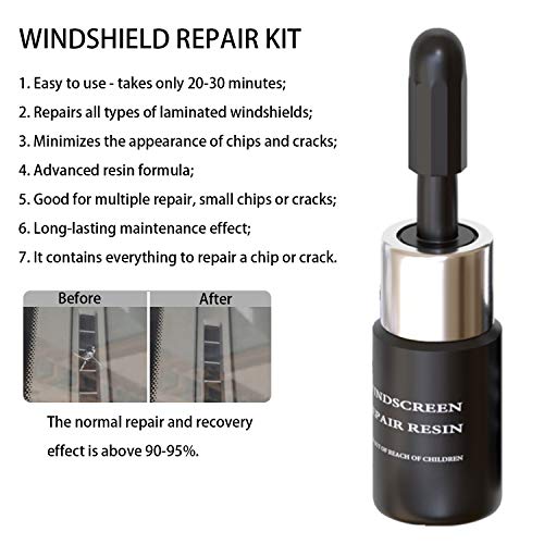 image for AODA Windshield Crack Repair Kit Car Window Glass Liquid Repair Set, A