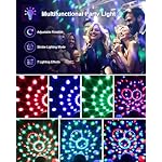 Luditek 3-Pack Sound Activated Party Lights with Remote Control Dj Lighting, Disco Ball Light, Strobe Light Stage Lamp for Home Room Dance Prom Party Decorations Supplies - Image 3