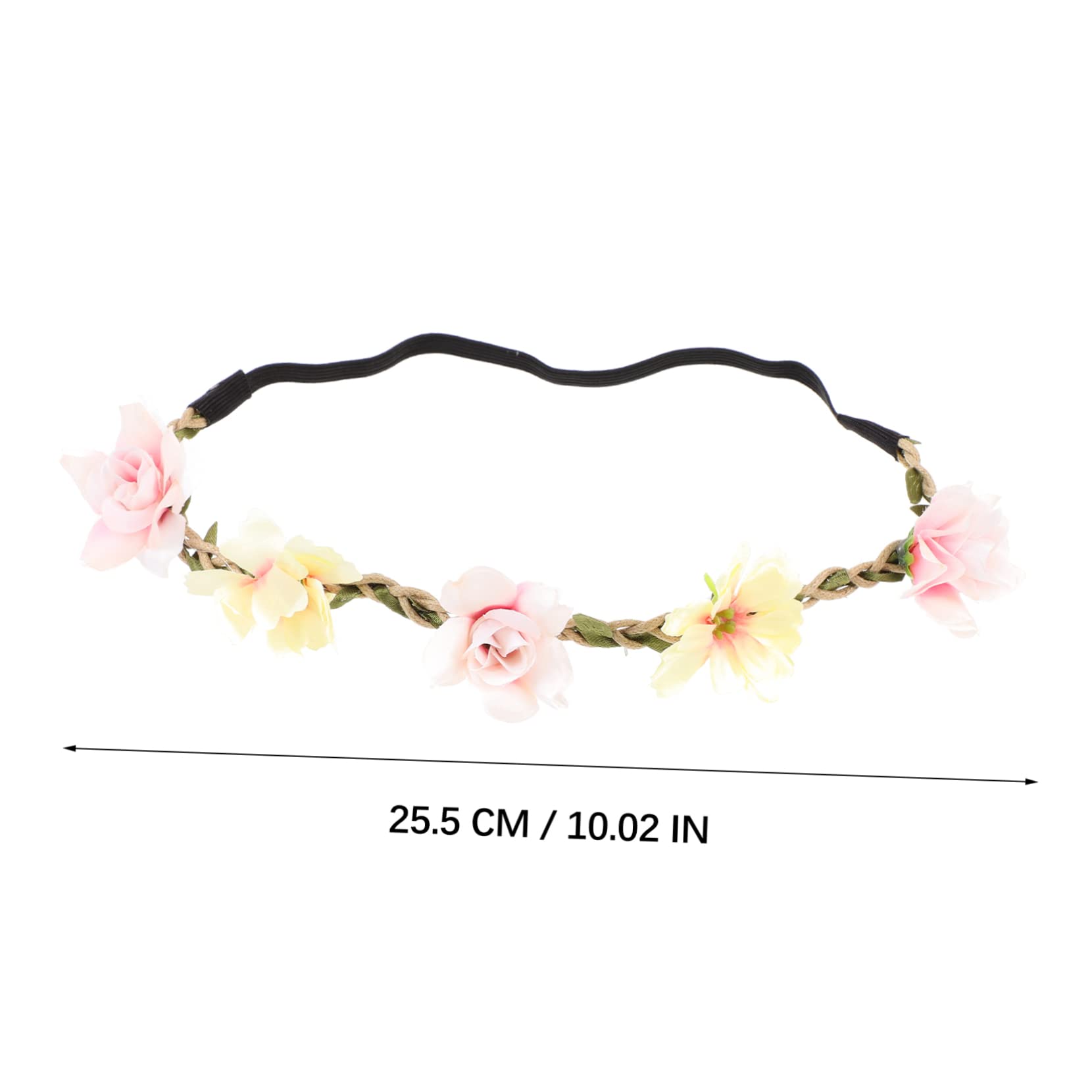 18stücke Teiliges Braut Blumenkranz Haarschmuck Für Hochzeiten Fotografie Und Festivals Elastisches Leichtes Design Mit Lebensechten Farben Und Hautfreundlichen Materialien