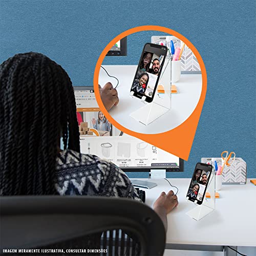 Suporte acrílico para celular