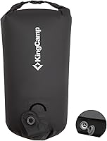 Vista 1 de KingCamp Bolsa de bomba de aire, bolsa de compresión enrollable ultraligera, multiusos, impermeable, para exteriores, bolsa de almacenamiento