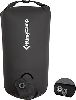 KingCamp Air Pump Sack, Roll Top Compression Pump Bag Ultralight Pump Sack Multi-Use Waterproof Outdoor Dry Bag Storage Bag for Inflation Sleeping Pad, Mattress & Camping Mat