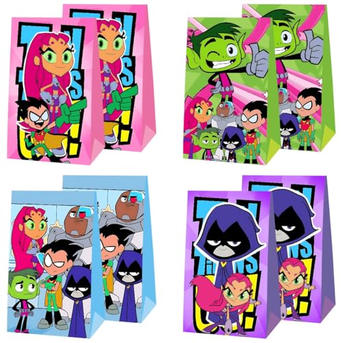 Pochette anniversaire Titans pour offrir des souvenirs aux jeunes invités
