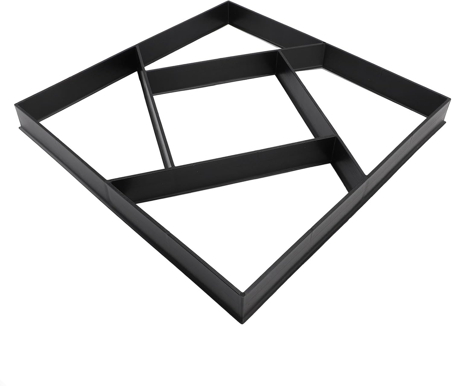 Brgersteig Manufacturer, Concrete Manufacturer for Garden, Easy to Use, Made from ABS, 40x40 X 4 Cm, with Different Shapes and Patterns of The Way, for Courtyard,