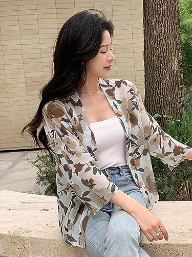 Image of TOPLOT Women's Shrug | Stylish Layering Top | Floral Design Shrug | Easy Wear Structure | Trendy Look Styling | Versatile Casual & Everyday Fashion| Available in Pack of 2 (5148)