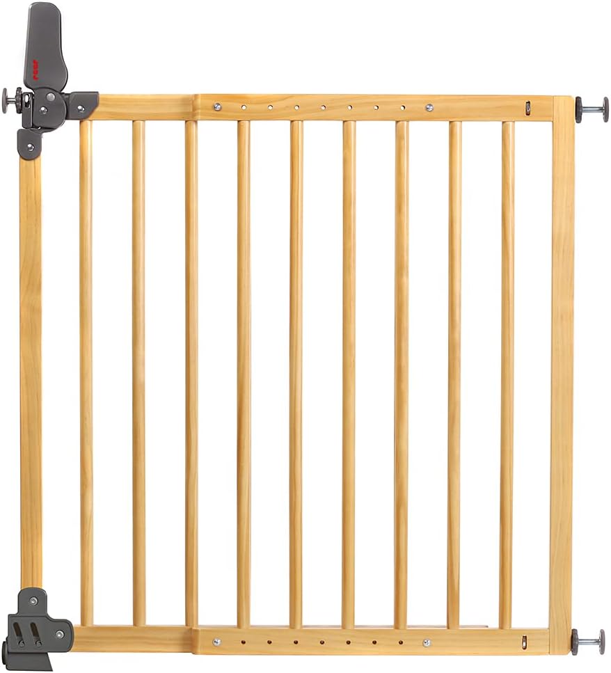 Reer46221 Safety Gate with Optional Screw Fitting White
