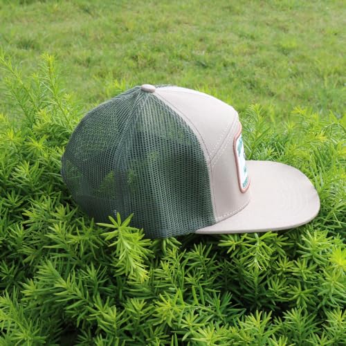 Image of WHISKEY BENT HAT CO. Green Head Adjustable Snapback Outdoor Lifestyle Duck Hat