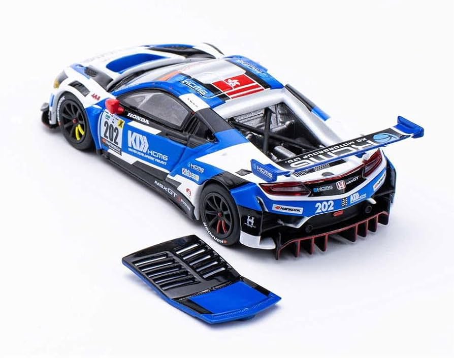 K&S 半完成キット ミニカー 1/64スケール KIDBOX特注 SVR LP500 2台セット MINI GT