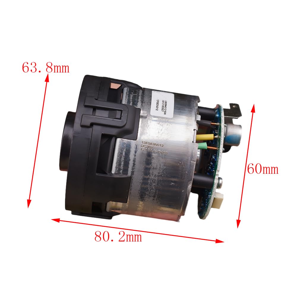 Amazon | DC36V 350W ブラシレスモーター 三相ブラシレスモーター ハイ 